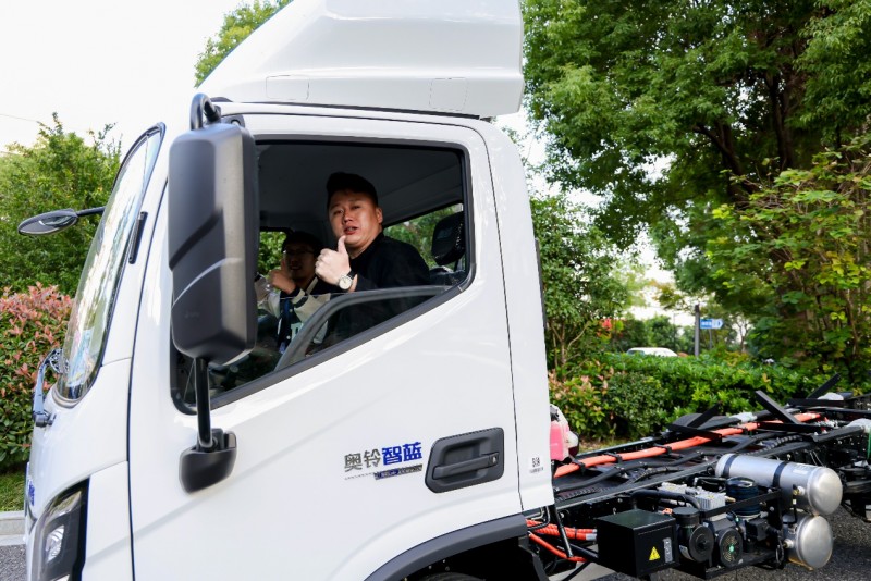 福田奥铃智蓝EL冷藏车，福田奥铃智蓝纯电动冷藏车